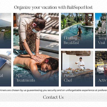 Villa Crystal Lagoon By Balisuperhost أوبود المظهر الخارجي الصورة